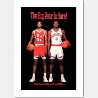 Stacey Augmon and Larry Johnson 1989 Posters and Art
